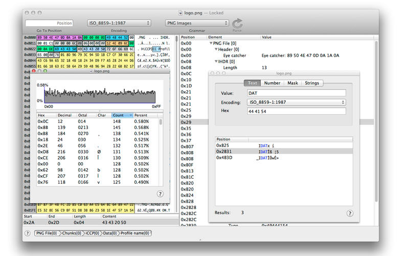 Synalyze It! Pro 1.26 Mac 破解版 – Mac上强大的16进制编辑工具