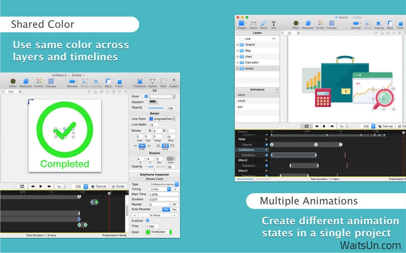 QuartzCode for Mac 1.33 破解版 – 实用的iOS矢量动画编程工具