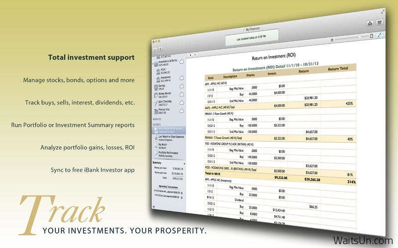 iBank 5 for Mac 5.5.3 破解版 – Mac上强大的财务管理软件