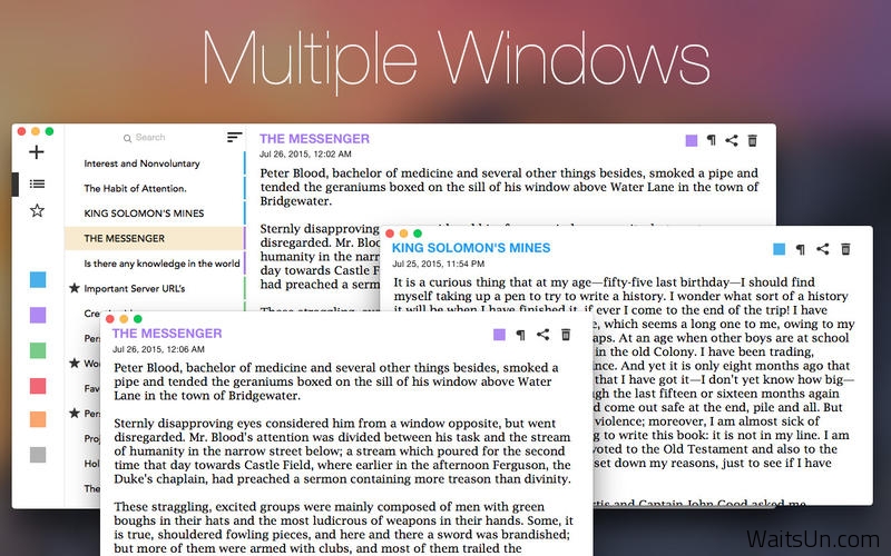 Intellie Notes 1.0.1 – 专为Mac设计的简洁的笔记应用