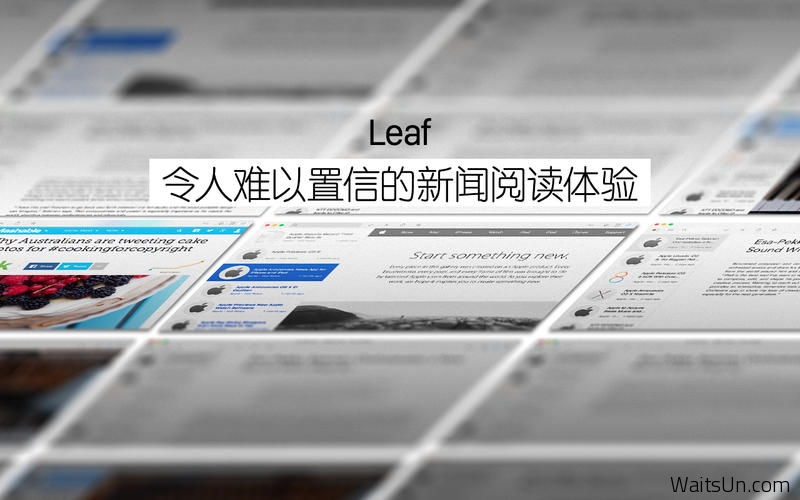 Leaf for Mac 5.0 破解版 – Mac上优秀的RSS阅读器