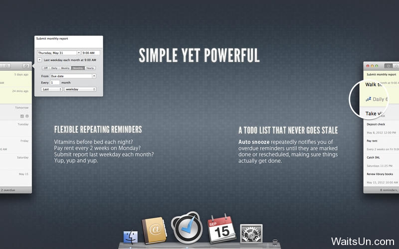 Due for Mac 1.4.2 激活版 - Mac上富有创意的提醒和定时器软件