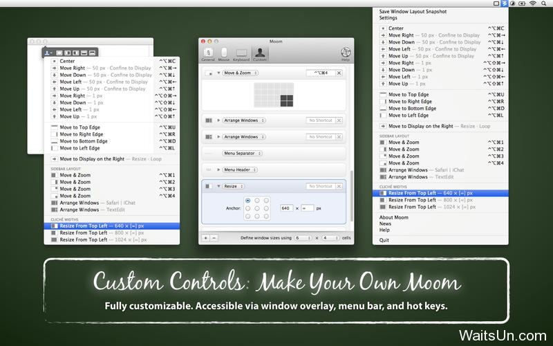 Moom for Mac 3.2.5 破解版 - 实用的窗口大小增强控制工具