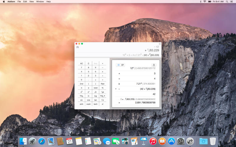 Addism for Mac 1.2.4 破解版 – Mac 上优秀强大的计算器
