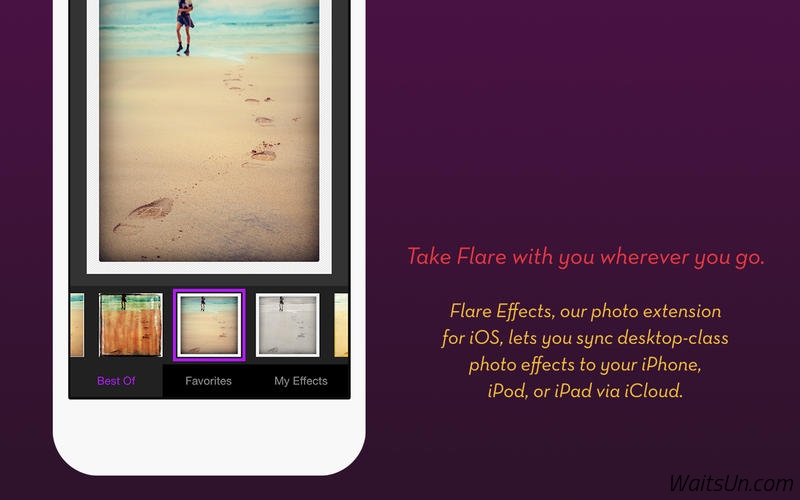 Flare 2.2.7 Mac 破解版 - 优秀快速的图片特效处理工具