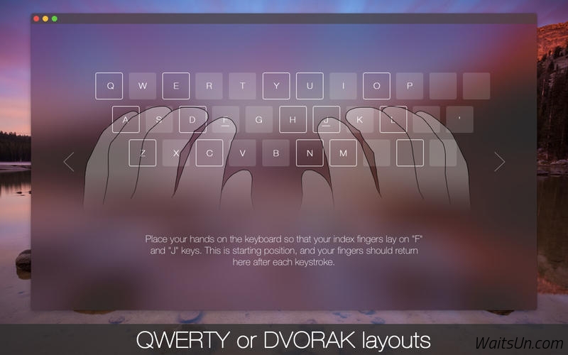 KeyKey Typing Tutor for Mac 1.0.5 破解版 - 优秀的键盘打字练习软件