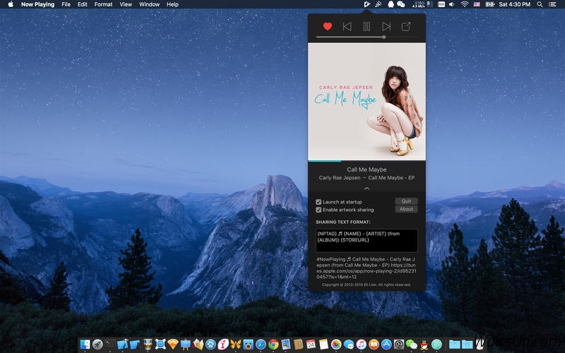 Now Playing 3 for Mac 3.0.1 破解版 – 优秀的iTunes音乐播放辅助工具