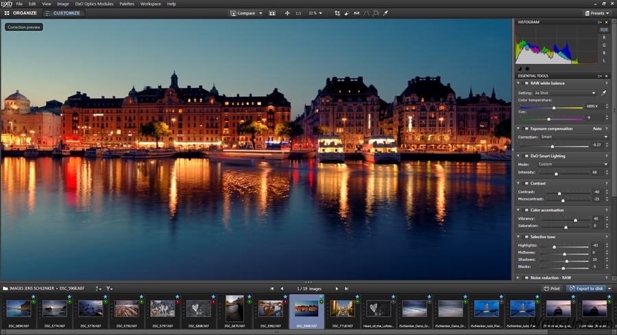 DxO OpticsPro 10 for Mac 10.5.3 破解版下载 – 专业的RAW图像后期处理软件