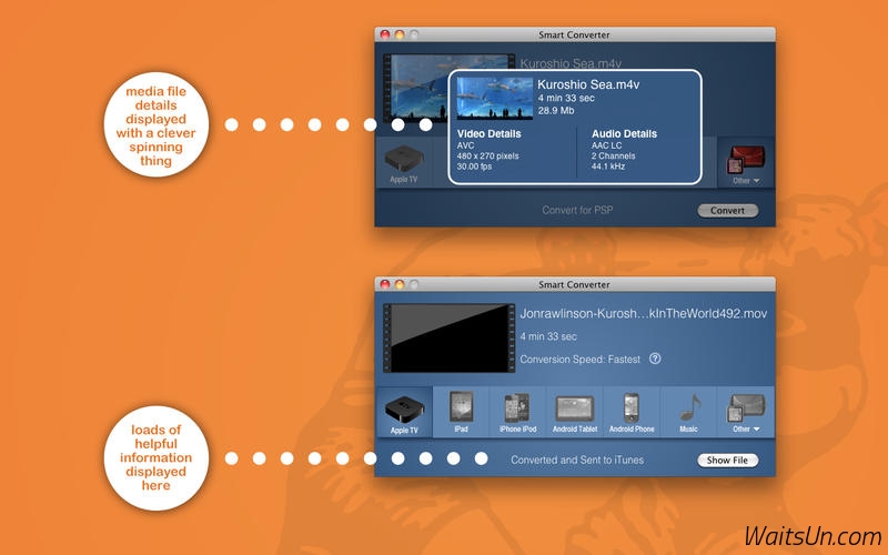 Smart Converter for Mac 2.2.2 破解版 - Mac上快速的视频格式转换软件