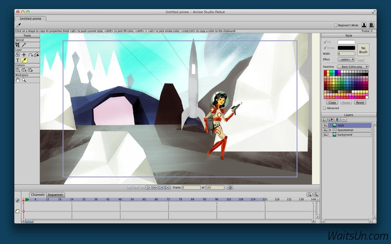 Anime Studio Pro for Mac 11.2.1 序号版 - 强大的动画制作软件