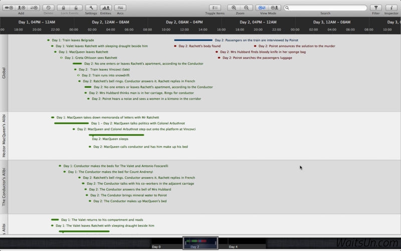 Aeon Timeline for Mac 2.3.9 破解版 - Mac上创造性思维的时间轴工具