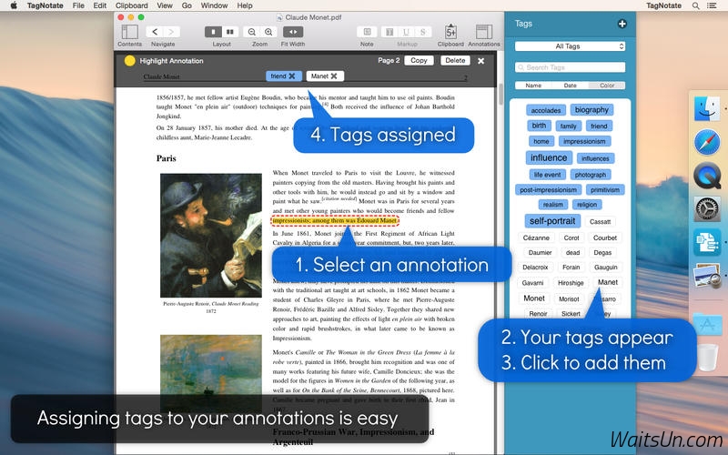 TagNotate for Mac 1.3.1 破解版 - 优秀的PDF阅读和注释工具