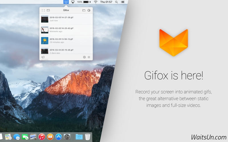 Gifox for Mac 1.0 激活版 - 实用的Gif动画录制工具