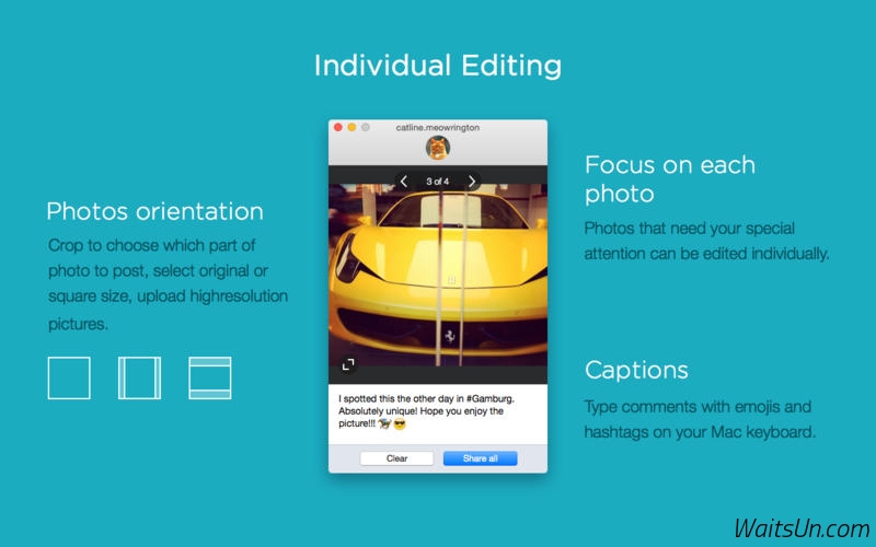 Uplet for Mac 1.1 激活版 - Instagram批量上传图片工具