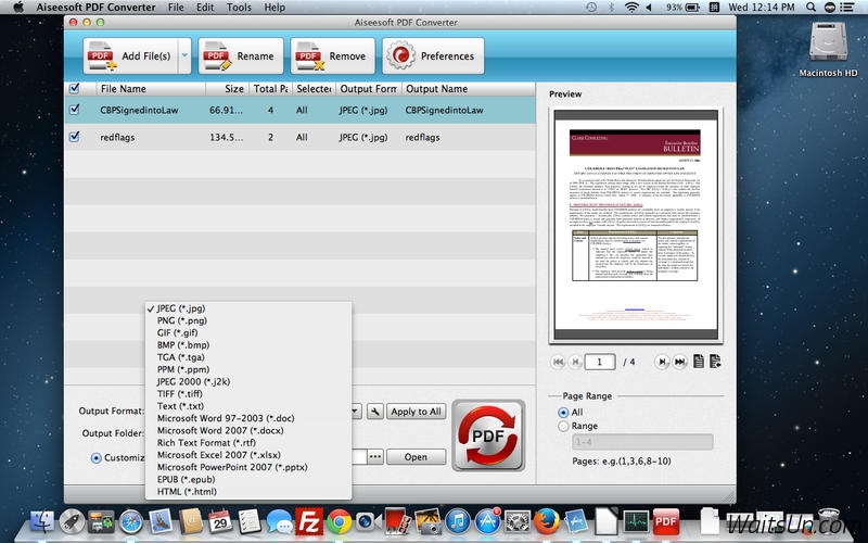 Aiseesoft PDF Converter for Mac 3.2.39 破解版 - 优秀的PDF识别转换软件