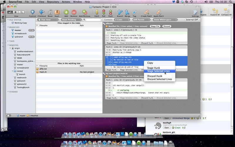 SourceTree for Mac 2.3.1 激活版 - 优秀的Mercurial和Git客户端