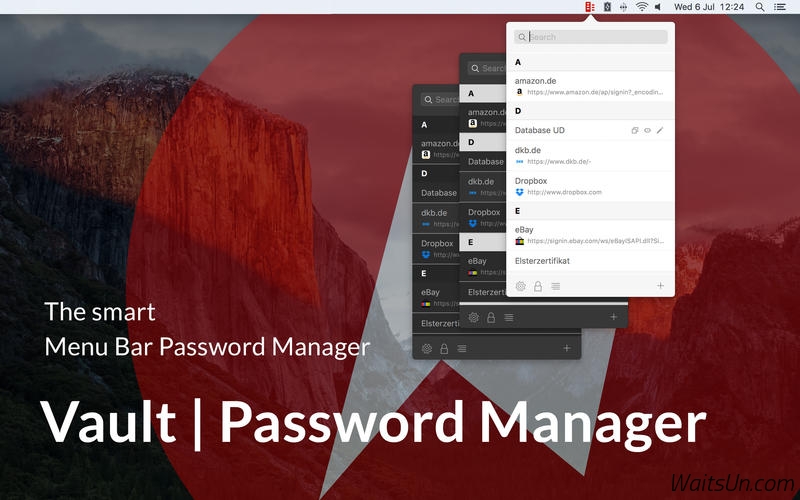 Vault Password Manager Plus for Mac 2.6.0 激活版 - 密码管理器
