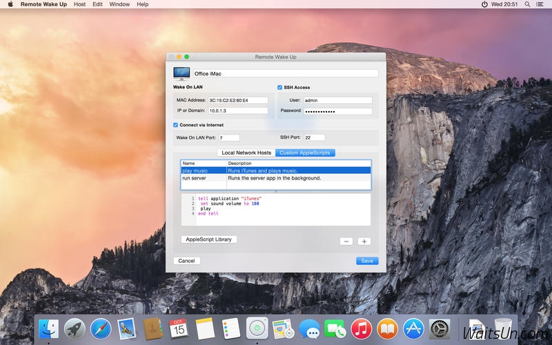 Remote Wake Up for Mac 1.1.2 注册版 - 实用的远程开机工具