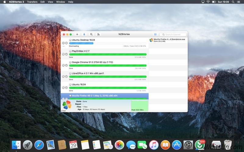 NZBVortex for Mac 3.3.5 注册版 - 小巧高效的轻量级NZB下载客户端