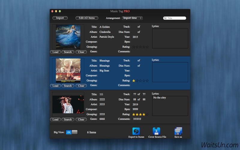 Music Tag Pro for Mac 3.1.4 激活版 - 易用的音频标签编辑工具