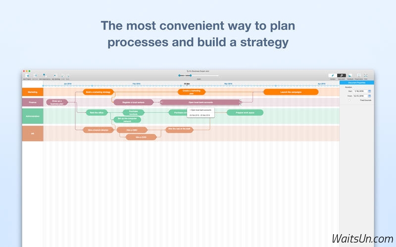 Roadmap Planner for Mac 1.9 激活版 - 优秀的项目管理工具
