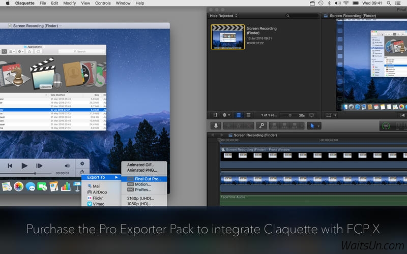 Claquette for Mac 1.5 激活版 - 功能强大的屏幕录像软件