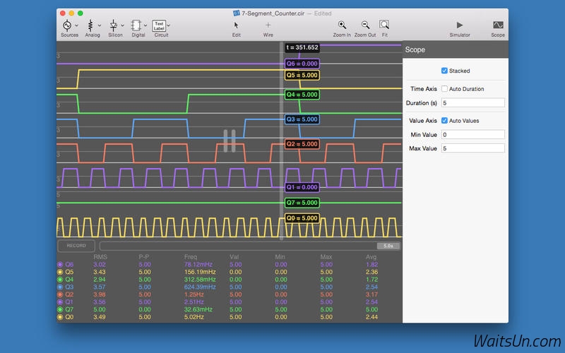 iCircuit for Mac 1.8.1 激活版 - Mac上强大的集成电路设计及模拟软件
