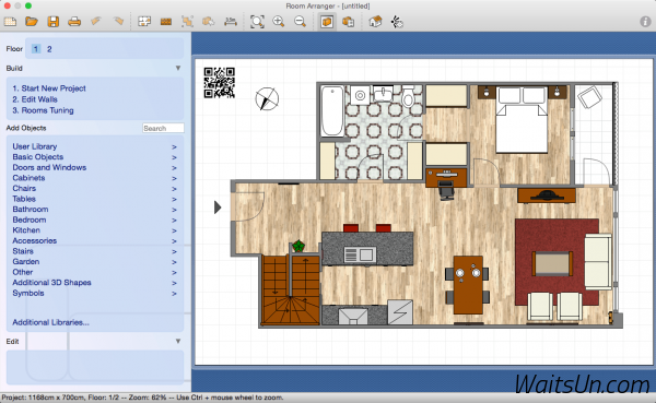 Room Arranger for Mac 9.0 序号版 - 优秀的室内设计工具