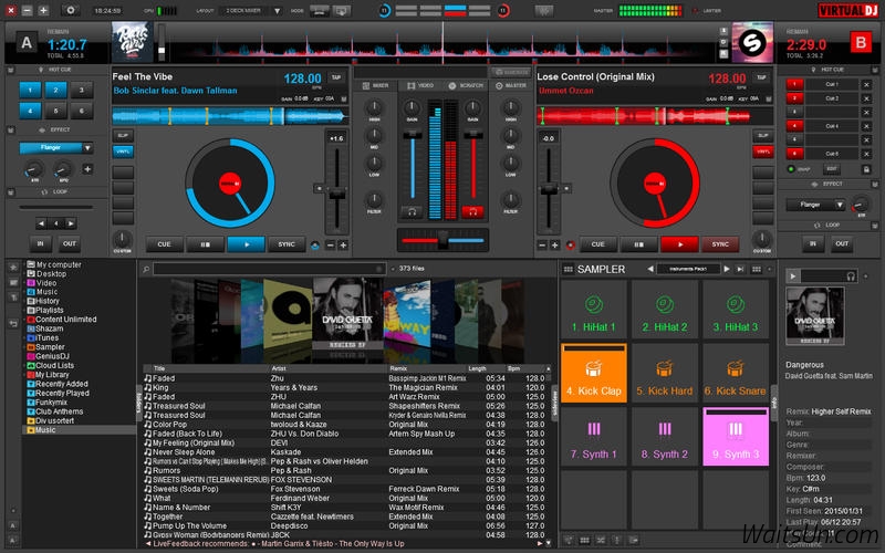 VirtualDJ 8.3.4459 Mac 破解版 - 优秀的DJ制作播放工具