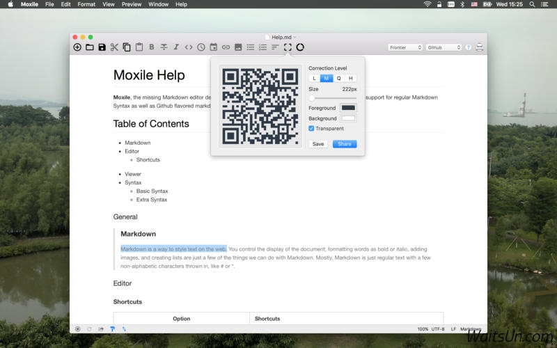 Moxile 3 for Mac 3.0.1 激活版 - Markdown文本编辑器
