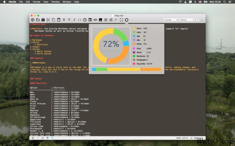 Moxile 3 for Mac 3.0.1 激活版 - Markdown文本编辑器