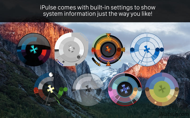 iPulse for Mac 3.0.2 激活版 - 实用的系统监控工具
