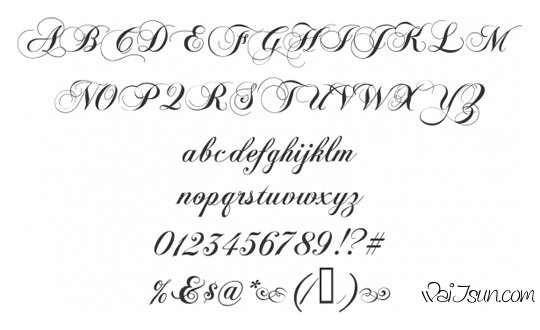 script fonts