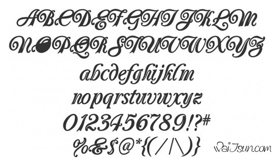 script fonts