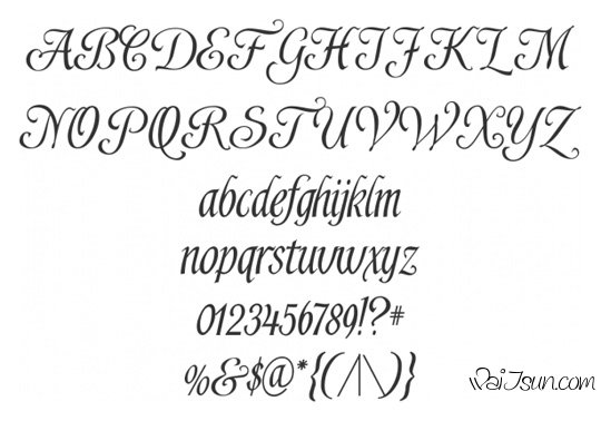 script fonts