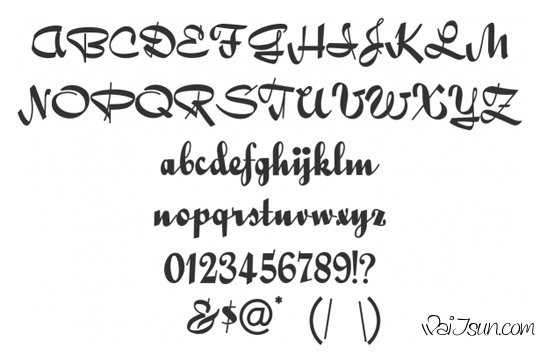 script fonts