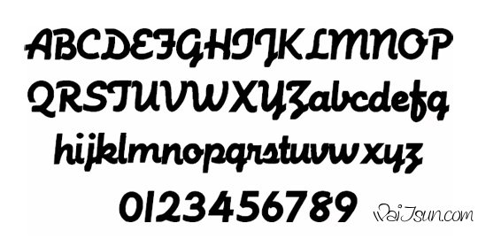 script fonts