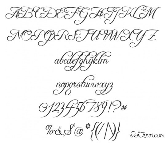 script fonts