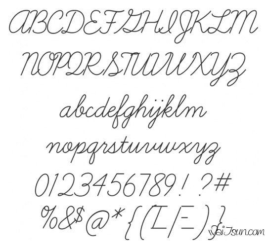 script fonts