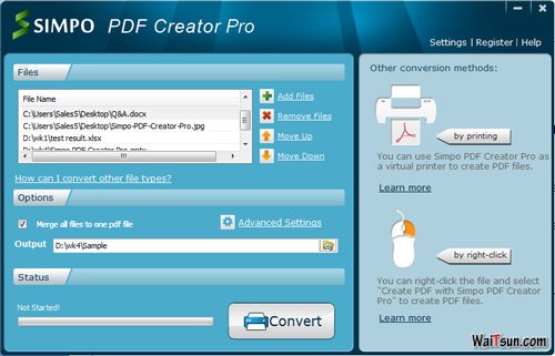 Simpo PDF Creator Pro + 注册码