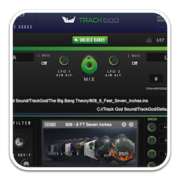 TrackGod Sound TrackGod 2 VST AU Mac 破解版 未来派声音插件
